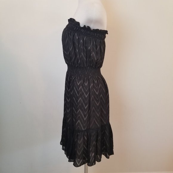 Rebecca Taylor strapless silk dress 4 - Picture 4 of 4